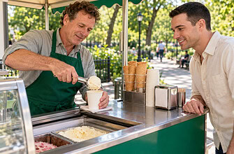 How to Start an Ice Cream Shop Without a Costly Lease 3 ice cream shop first sale