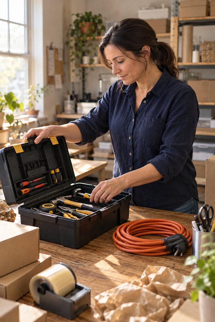 How to Calculate Small Business Costs and Profit Margins 4 Small business costs include loaded labor as an owner sets up tools before productive service work begins.