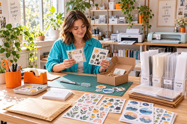 How to Start a Sticker Business Without Buying the Wrong Setup